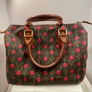 Louis Vuitton Speedy Cherry